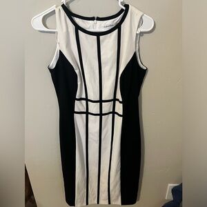 Black and White Calvin Klein Dress